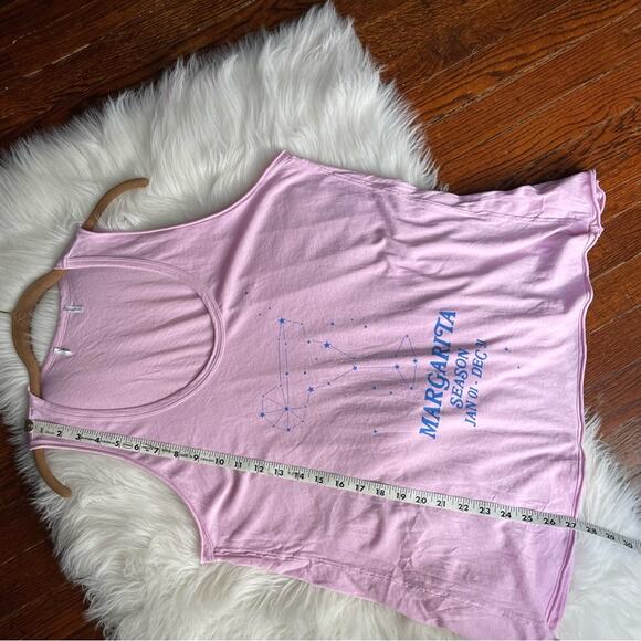 Wildfox “Margarita Season” Graphic Tank Pink Purple NWOT - Picture 8 of 8
